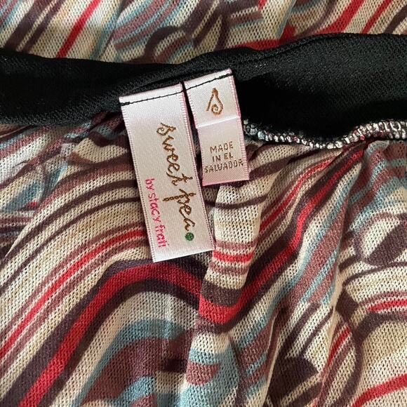 Y2k swirl pattern dress fabric - Picture 4 of 5